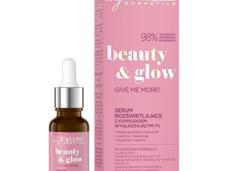 Beauty & Glow serum rozświetlające z kompleksem wygładzającym 7% 18ml Online Hot Sale