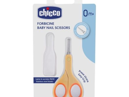 Baby Nail Scissors nożyczki z osłonką 0m+ Pomarańczowe Online Hot Sale