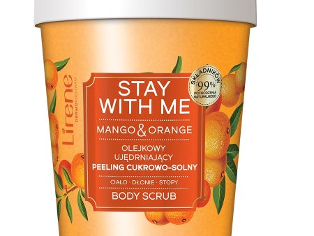 Stay With Me olejkowy ujędrniający peeling cukrowo-solny Mango & Orange 200g Online Sale