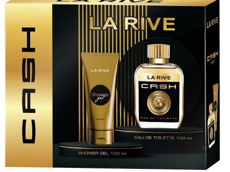 Cash For Men zestaw woda toaletowa spray 100ml + żel pod prysznic 100ml For Discount