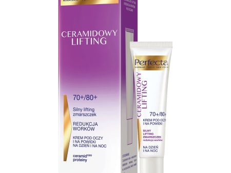 Ceramidowy Lifting krem pod oczy 70+ 80+ 15ml For Discount