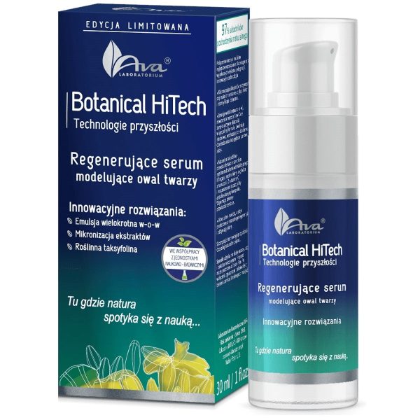 Botanical HiTech regenerujące serum modelujące owal twarzy 30ml Discount