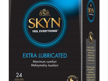 Skyn Extra Lubricated nielateksowe prezerwatywy 24szt Supply