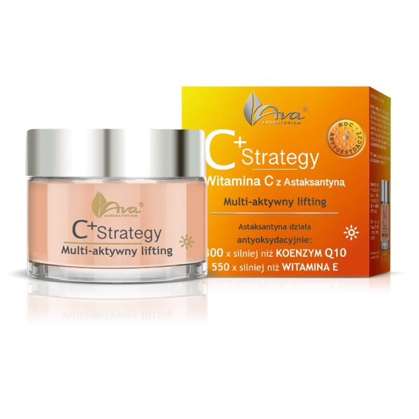 C+ Strategy krem do twarzy na dzień Multi-aktywny Lifting 50ml Hot on Sale