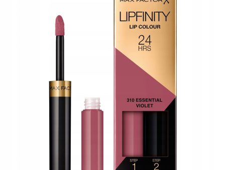 Lipfinity Lip Colour dwufazowa pomadka w płynie o długotrwałym efekcie 310 Essential Violet Online Sale