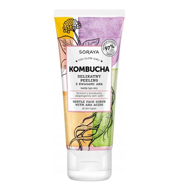 Kombucha delikatny peeling z kwasami AHA 75ml Online