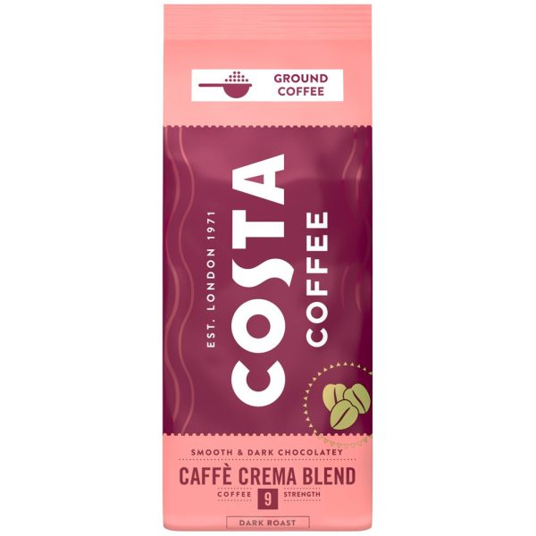 Caffe Crema Blend kawa palona mielona Dark Roast 200g Supply