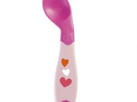 Baby s First Spoon pierwsza łyżeczka 8m+ Różowa Fashion