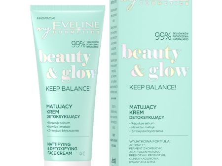 Beauty & Glow matujący krem detoksykujący 75ml Discount