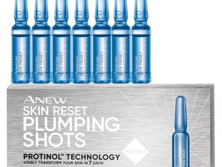 Anew Skin Reset Plumping Shots odmładzająca kuracja do twarzy w ampułkach 7x1.3ml Online Sale