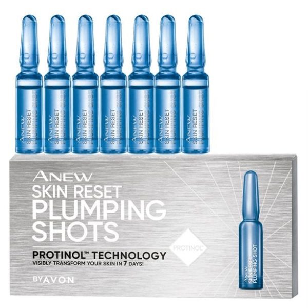 Anew Skin Reset Plumping Shots odmładzająca kuracja do twarzy w ampułkach 7x1.3ml Online Sale