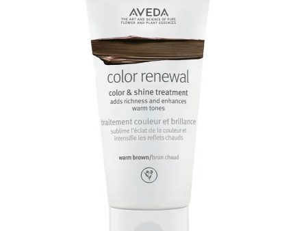 Color Renewal Color & Shine Treatment koloryzująca maska do włosów Warm Brown 150ml Hot on Sale