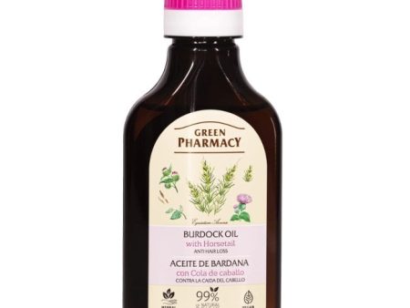 Herbal Care Burdock Oli Against Hair Loss olejek łopianowy ze skrzypem polnym przeciw wypadaniu włosów 100ml on Sale