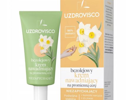 Bezolejowy krem nawadniający na promienną cerę 50ml Sale