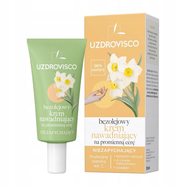 Bezolejowy krem nawadniający na promienną cerę 50ml Sale