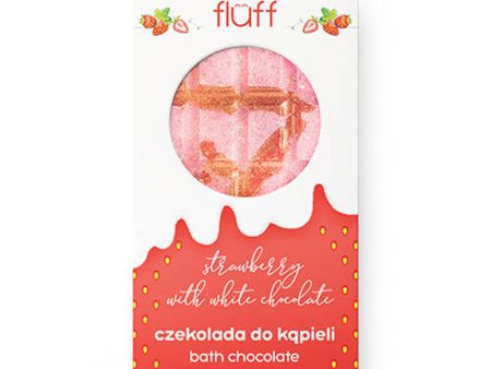 Bath Chocolate czekolada do kąpieli Strawberry & White Chocolate 200g Cheap