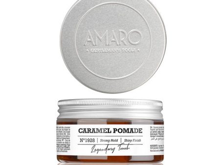 Caramel Pomade mocno utrwalający pomada do włosów Strong Hold 100ml Discount