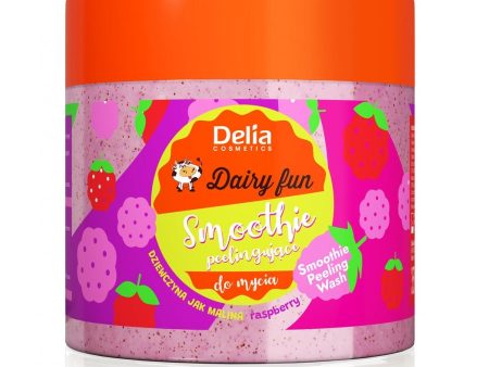 Dairy Fun peelingujące smoothie do mycia ciała Dziewczyna Jak Malina 350ml Online