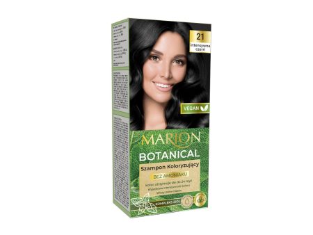 Botanical szampon koloryzujący bez amoniaku 21 Intensywna Czerń 90ml Online Hot Sale