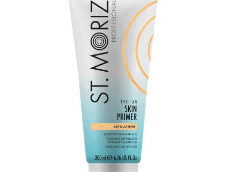 Professional Pre-Tan Skin Primer peeling przygotowujący skórę do opalania 200ml Online Sale