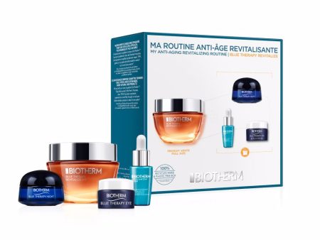 Anti-Aging Revitalizing Routine Set zestaw Blue Therapy Revitalize Day 50ml + Blue Therapy Revitalize Night 15ml + Blue Therapy Revitalize Eye 5ml + Life Plankton Regeneration Serum Elixir 7ml on Sale