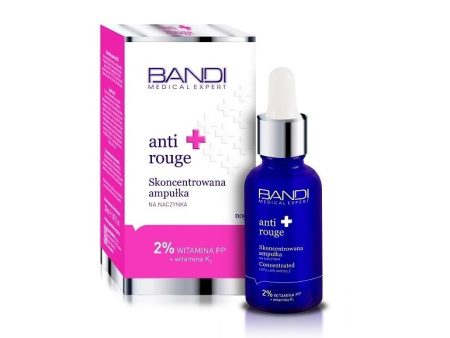 Anti Rouge skoncentrowana ampułka na naczynka 30ml Online Sale