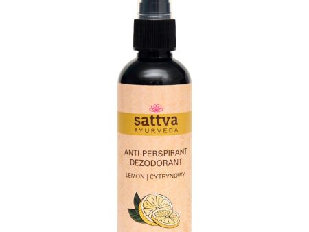 Ayurveda Anti-Perspirant naturalny antyperspirant w spray u Cytrynowy 80ml Cheap