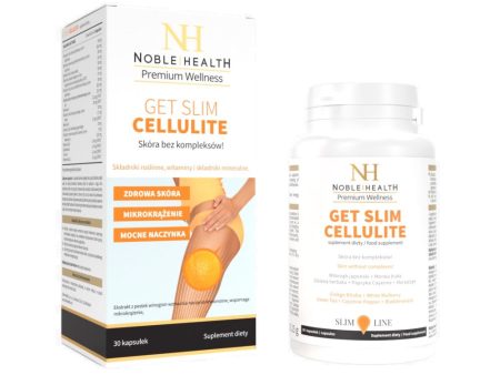 Get Slim Cellulite suplement diety wspomagający spalanie tłuszczu 30 kapsułek For Sale