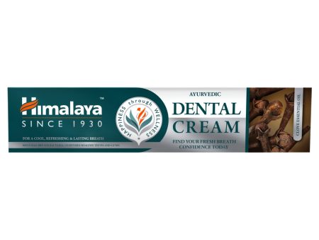 Dental Cream ajurwedyjska pasta do zębów z olejkiem z goździków 100g Online Hot Sale