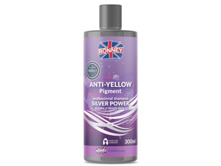 Anti-Yellow Silver Power Professional Shampoo szampon do włosów blond rozjaśnianych i siwych 300ml Fashion