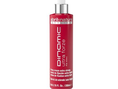 Dinamic Ultra Forze Fixing Cream utrwalający krem do włosów 200ml Hot on Sale