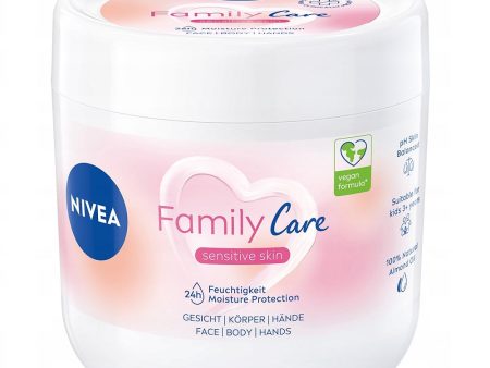 Family Care lekki krem nawilżający do twarzy ciała i dłoni 450ml on Sale