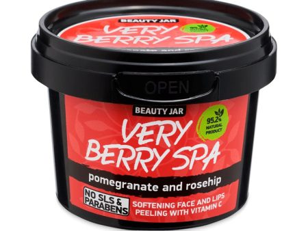 Very Berry Spa delikatny peeling do twarzy i ust z witaminą C 120g Fashion