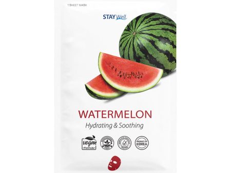 Climate Neutral Face Mask nawilżająca i kojąca maska na twarz w płachcie Watermelon 23g Sale