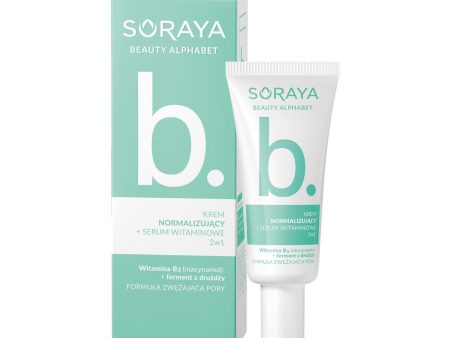 Beauty Alphabet Wit.B. krem normalizujący + serum witaminowe 2w1 30ml on Sale