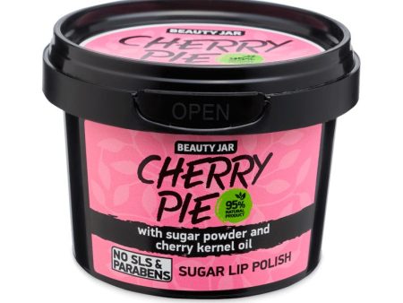 Cherry Pie zmiękczający peeling cukrowy do ust z olejem z pestek wiśni 120g on Sale