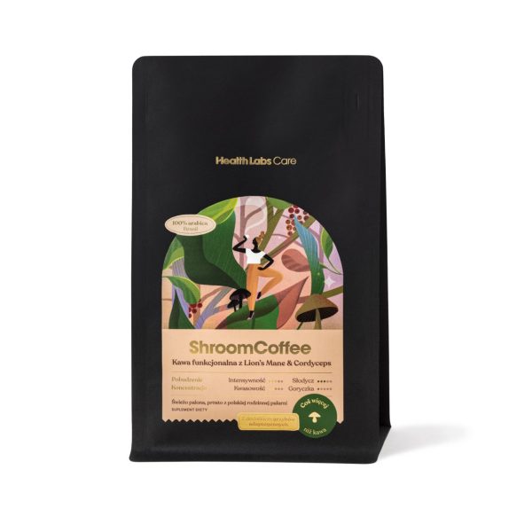 ShroomCoffee kawa mielona z Lion s Mane i Cordyceps 252g Online now