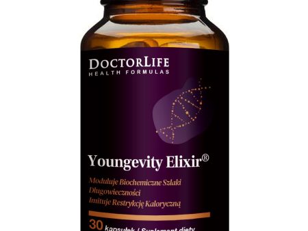 Youngevity Elixir wpływa na biologiczne szlaki przeciwstarzeniowe suplement diety 30 kapsułek Online Hot Sale