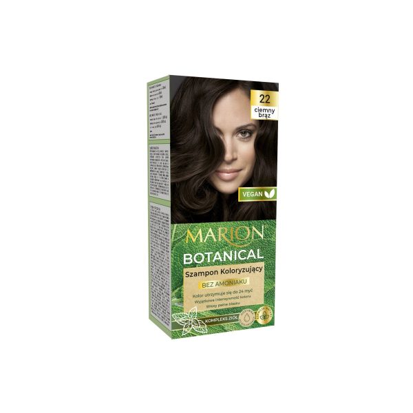 Botanical szampon koloryzujący bez amoniaku 22 Ciemny Brąz 90ml Sale