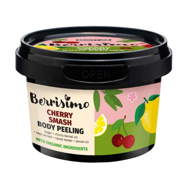 Berrisimo Cherry Smash peeling do ciała 300g Online Hot Sale